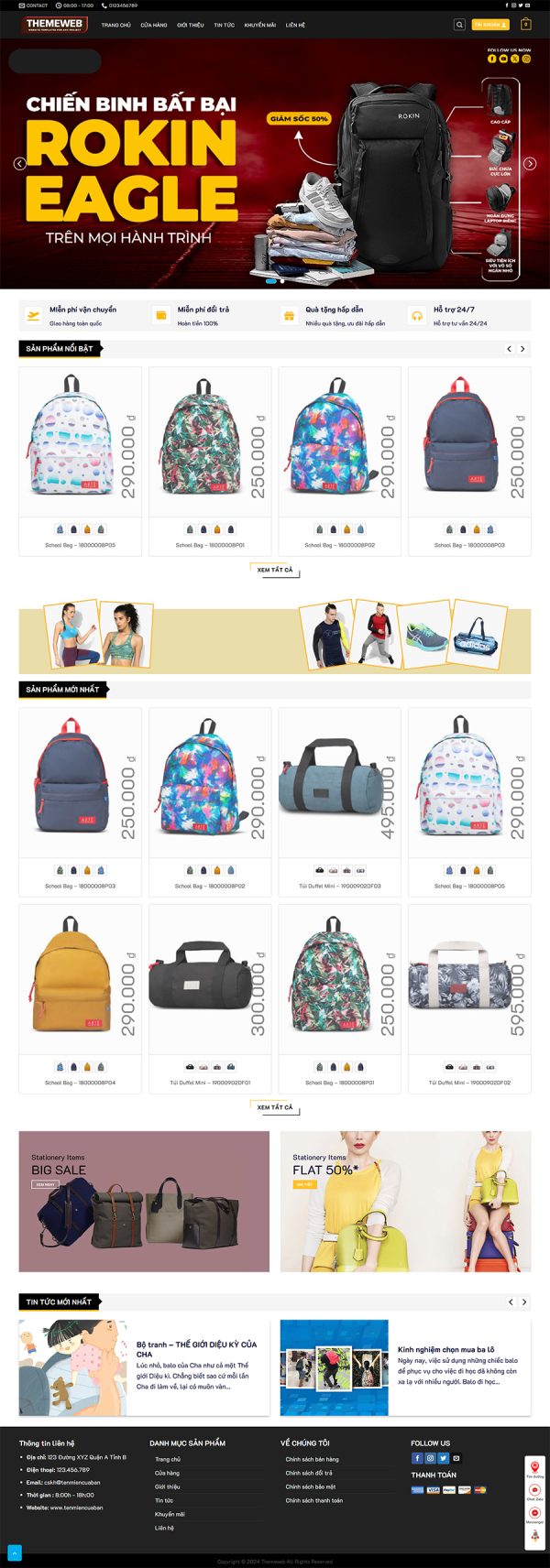 Balo Web đẳng cấp Vn