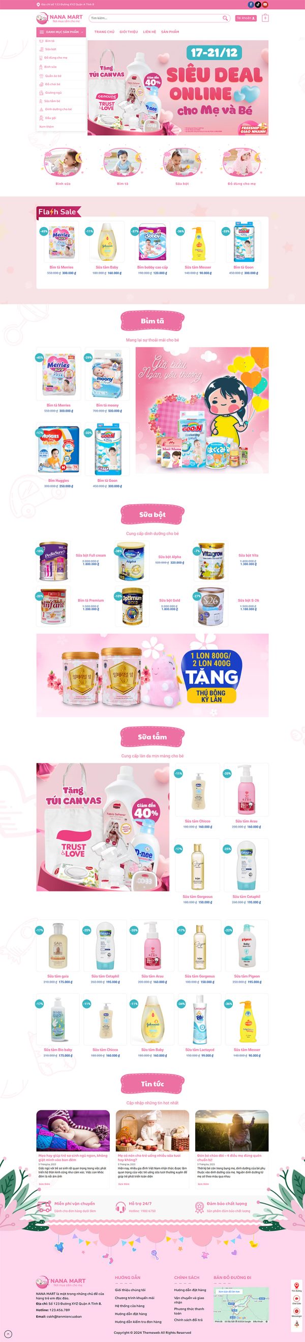 Nanamart Web đẳng cấp Vn