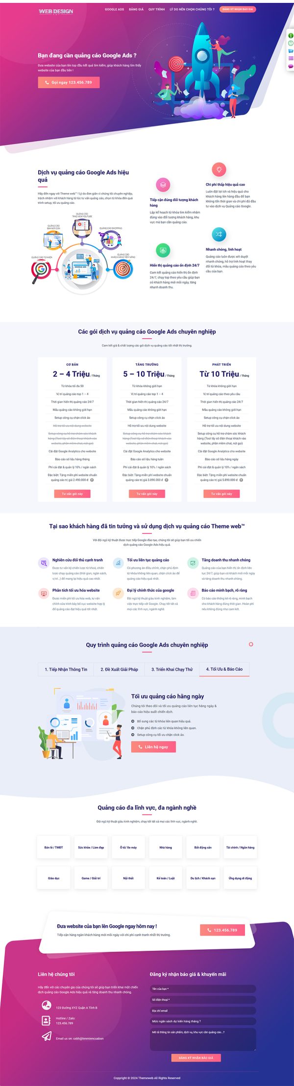 Quangcaoads Web đẳng cấp